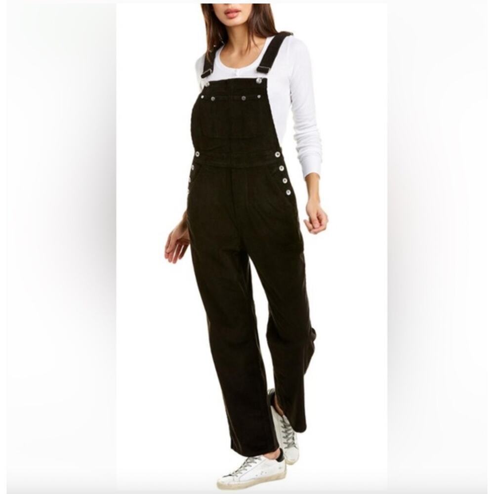 Rag & Bone Black Denim Workwear Overall Size XS